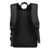 RUCSAC IGGY, 2 compartimente, 2 buzunare laterale, nylon, waterproof, 45x29x22.5cm, negru, 45506980 