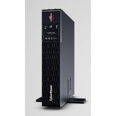 UPS CYBER POWER Line Int. cu sin. pura, cu management, Rack 2U, LCD, 1500VA/1500W, AVR, 10x IEC, baterie 4x 12V/9Ah, incarcare pana la 3h, USB, 2x RJ45, RS232, slot SNMP, APFC, EPO, hot-swapp, tehn. GreenPower, 