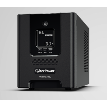 UPS CYBER POWER Line Int. cu sin. pura, cu management, Tower, LCD, 3000VA/2700W, AVR, 9x IEC, baterie 4x 12V/9Ah, incarcare pana la 8h, USB, RS232, slot SNMP, APFC, EPO, hot-swapp, tehn. GreenPower, 