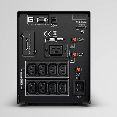 UPS CYBER POWER Line Int. cu sin. pura, cu management, Tower, LCD, 3000VA/2700W, AVR, 9x IEC, baterie 4x 12V/9Ah, incarcare pana la 8h, USB, RS232, slot SNMP, APFC, EPO, hot-swapp, tehn. GreenPower, 