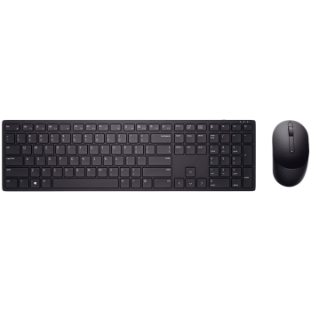 Dell Pro Wireless Keyboard and Mouse - KM5221W - US International (QWERTY), 