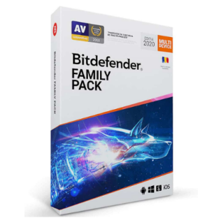 LICENTA Bitdefender Antivirus Family Pack, 15 utilizatori, 1 an pt. PC, retail 
