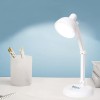 LAMPA BIROU LED Iggy,100 lumen,3 trepte intens lum,buton tactil on/off,mat ABS,conec: cablu USB inclus/3 baterii AA (neincluse),durata viata bec LED 50000h,alb 