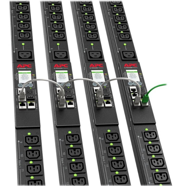 APC | APDU9981EU3 | PDU | Switched | 1U 16A | Nr iesiri 21 C13, 3 C19 | Intrare C309 cablu 1.8m 