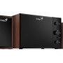 BOXE GENIUS 2.1, RMS: 15W (2 x 3.5W + 1 x 8W), cherry wood, 