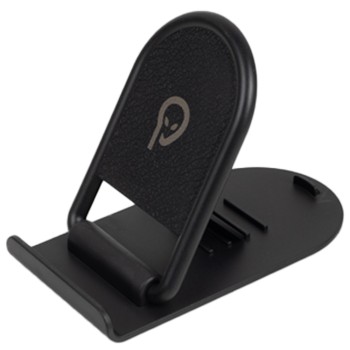 SUPORT birou SPACER pt. smartphone, pliabil, unghi ajustabil, negru 