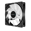 VENTILATOR DEEPCOOL PC RF120R LED, 120x120x25 mm, 4 red LED, Hydro Bearing, 