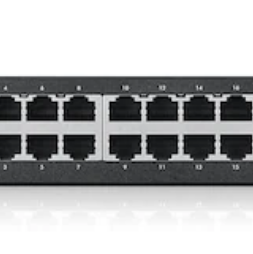 ZYXEL | GS1900-24-EU0102F | GS1900-24 v2 | Switch | Smart Managed | Layer 2 | Rackmount | Porturi 24 Gigabit, 2 Gigabit SFP | Fanless, 
