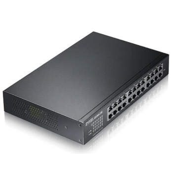 ZYXEL | GS1900-24-EU0102F | GS1900-24 v2 | Switch | Smart Managed | Layer 2 | Rackmount | Porturi 24 Gigabit, 2 Gigabit SFP | Fanless, 
