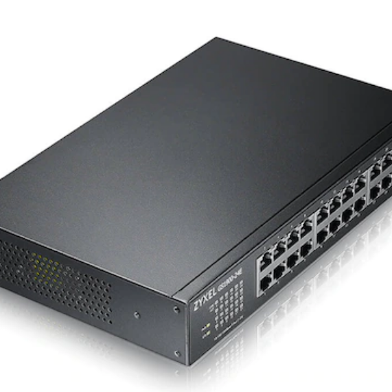 ZYXEL | GS1900-24-EU0102F | GS1900-24 v2 | Switch | Smart Managed | Layer 2 | Rackmount | Porturi 24 Gigabit, 2 Gigabit SFP | Fanless, 