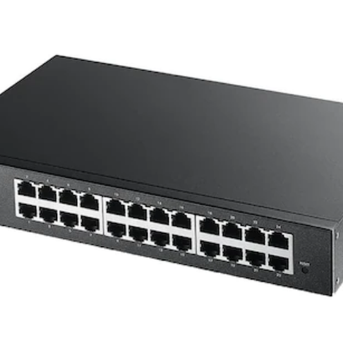 ZYXEL | GS1900-24-EU0102F | GS1900-24 v2 | Switch | Smart Managed | Layer 2 | Rackmount | Porturi 24 Gigabit, 2 Gigabit SFP | Fanless, 