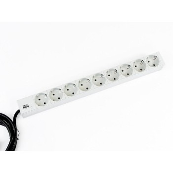 BM IT PDU power strip 9x sockets 1U, 