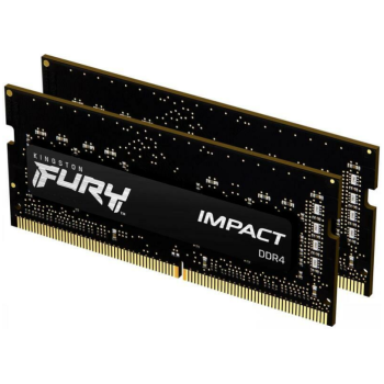 KINGSTON 32GB 3200MHz DDR4 CL20 SODIMM Kit of 2 FURY Impact, 
