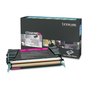 Toner Original Lexmark Magenta, C734A1MG, pentru C734|C736|X734|X736|X738, 6K, (timbru verde 1.2 lei) , 