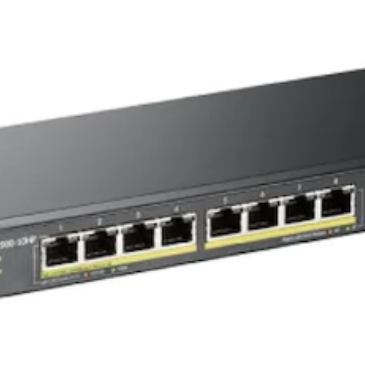 ZYXEL GS1100-10HP 10PORT GBE POE SWITCH, 