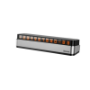SUPORT numar de telefon parbriz Baseus, functie de inchidere si deschidere prin apasare, sase seturi de numere incluse, argintiu 