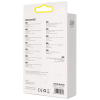 CABLU alimentare si date Baseus Crystal Shine, Fast Charging Data Cable pt. smartphone, USB la Lightning Iphone 2.4A, 2m, negru 