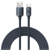 CABLU alimentare si date Baseus Crystal Shine, Fast Charging Data Cable pt. smartphone, USB la USB Type-C 100W, 1.2m, braided, negru 