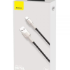 CABLU alimentare si date Baseus Cafule Series, Fast Charging Data Cable pt. smartphone, USB la USB Type-C 66W, braided, 1m, negru 