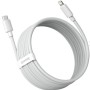 CABLU alimentare si date Baseus Simple Wisdom,Fast Charging Data Cable pt.smartphone,USB Type-C la Lighting PD 20W (2buc/set),1.5m, alb 