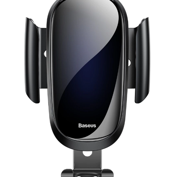 SUPORT AUTO Baseus Future Gravity pt SmartPhone,fixare grila ventilatie,ofera posibilitatea reglarii unghiului de vizionare pe verticala si orizontala (360 de grade),negru 