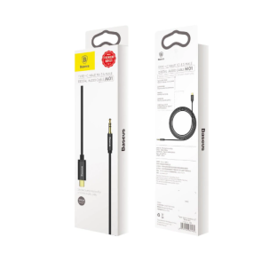 CABLU AUDIO Baseus Yiven, 1 x USB Type-C (T) la 1 x Jack 3.5mm (T), lungime cablu 1.2m, negru 