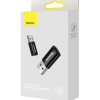 ADAPTOR Baseus Ingenuity Series Mini OTG, USB Type-C (M) la USB 3.1 (T), corp metalic, negru 