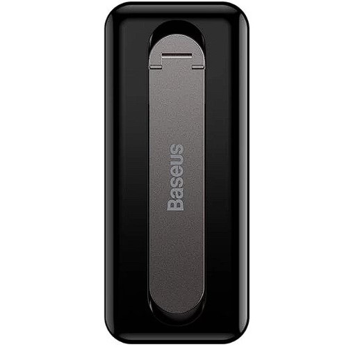 SUPORT Telefon Baseus Foldable Bracket, pliere 90 grade, rotire 360 grade, grosime 4mm, autoadeziv, negru 