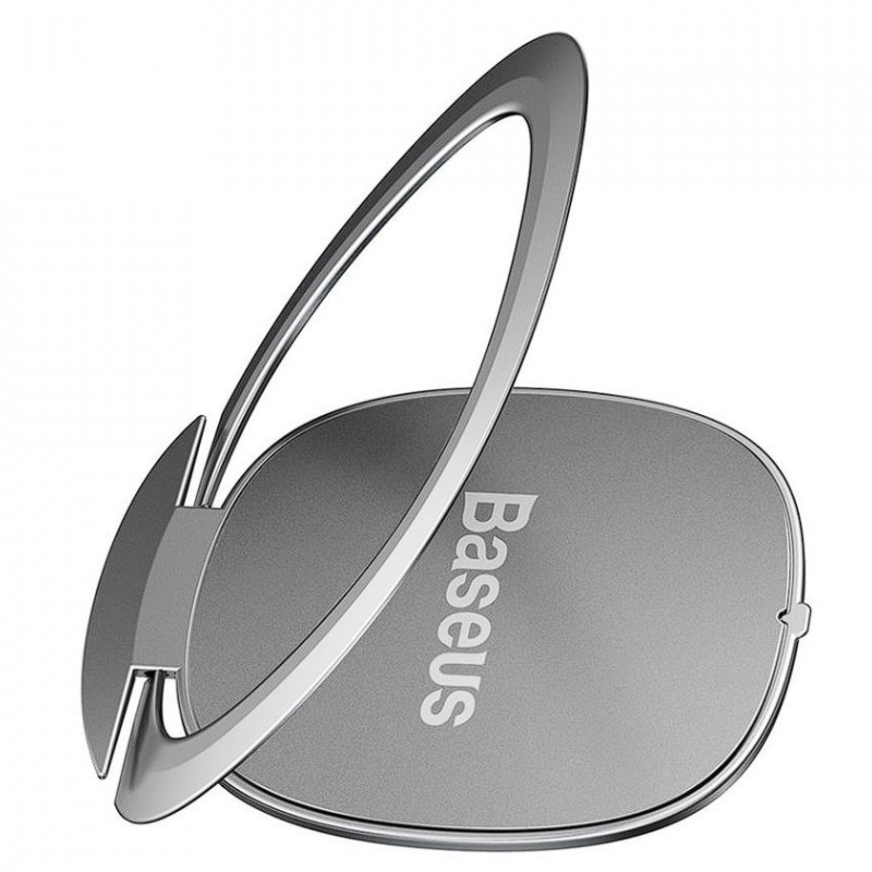 SUPORT Telefon Baseus Invisible, inel metalic pentru o prindere sigura si suport orizontal telefon, pliere 180 grade, grosime 2.1mm, aluminiu 