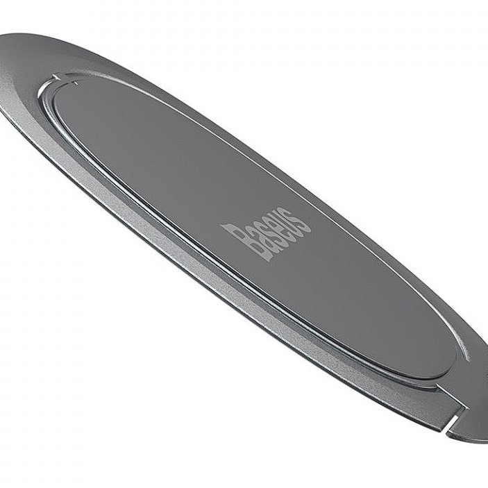 SUPORT Telefon Baseus Invisible, inel metalic pentru o prindere sigura si suport orizontal telefon, pliere 180 grade, grosime 2.1mm, aluminiu 