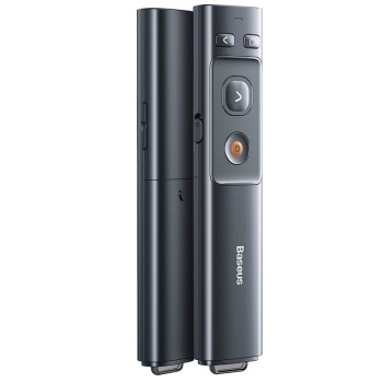 PRESENTER Baseus, wireless, laser 2.4 GHz, max. 100m, nu include baterie 1 x AAA, gri 