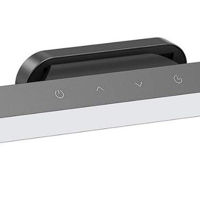 LAMPA BIROU LED Baseus Magnetic Stepless, 100 lumeni,4.5W,3 trepte intensitate luminoasa,4 butoane tactile,magnetic, ABS, alimentare: cablu inclus, gri 