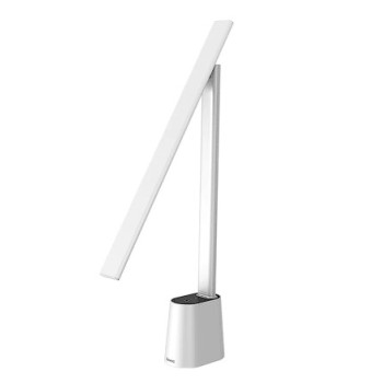LAMPA BIROU LED Baseus Smart Eye Series,5W,3 trepte intensitate lum,mat ABS+PC+aliaj de aluminiu, rotire 180 grade, alimentare:cablu USB -C inclus,alb 