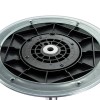 Scaun ergonomic reglabil pe inaltime, tapitat, reglare arc cu gaz, black, 