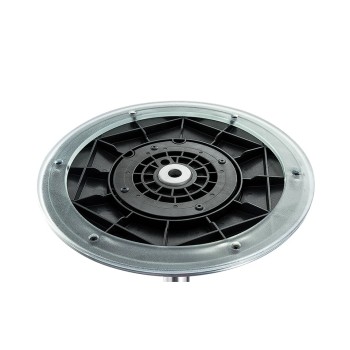 Scaun ergonomic reglabil pe inaltime, tapitat, reglare arc cu gaz, black, 