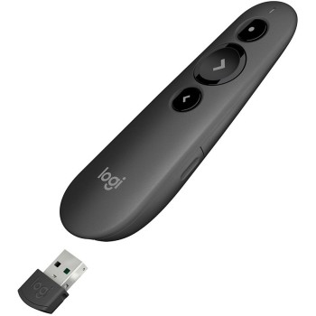 LOGITECH R500s Laser Presentation Remote - GRAPHITE - 2.4GHZ/BT - EMEA, 