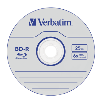 BD-R SL VERBATIM 25GB, viteza 6x, 5 buc, Jewel Case, 