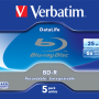 BD-R SL VERBATIM 25GB, viteza 6x, 5 buc, Jewel Case, 