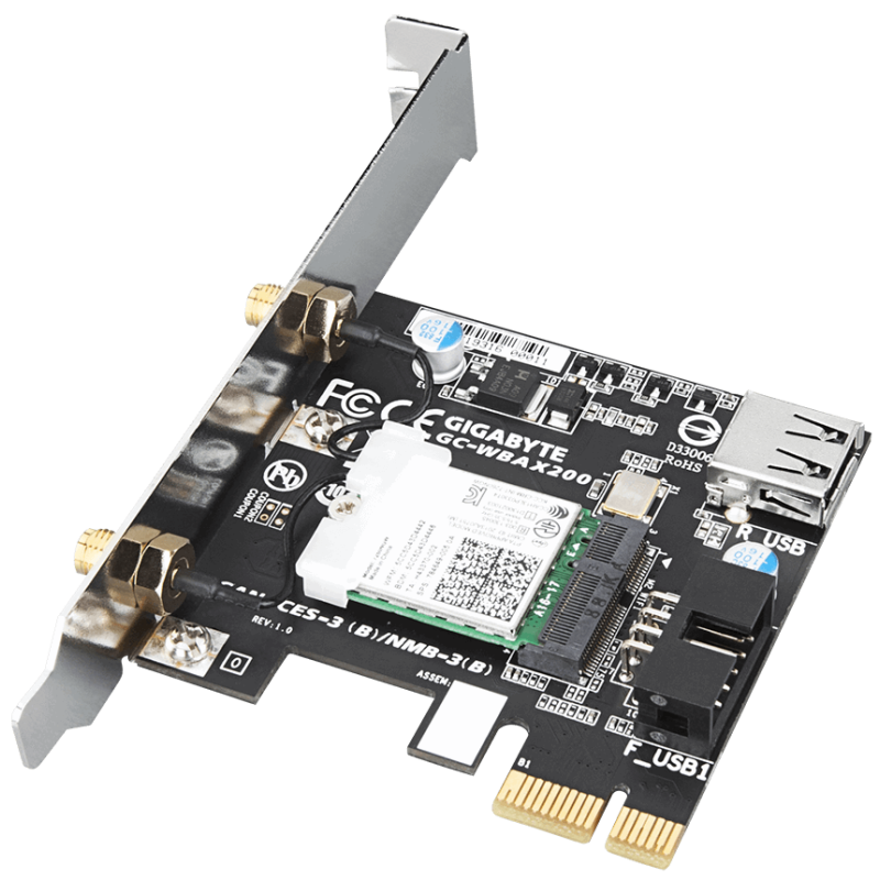 Adaptor wireless GIGABYTE GC-WBAX200, 