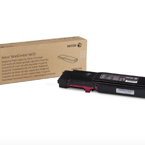 Toner Original Xerox Magenta, 106R02753, pentru WorkCentre 6655, 7.5K, (timbru verde 1.2 lei) , 