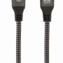 CABLU video GEMBIRD, HDMI (T) la HDMI (T), 3m, HDMI 2.1, premium, conectori auriti, rez max 8K (7680 x 4320) la 60 Hz, 6mm diam, cupru, braided bumbac, negru, 
