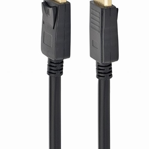 CABLU video GEMBIRD, DisplayPort (T) la DisplayPort (T), 5m, DD 1.2, rezolutie maxima 4K (3840 x 2160) la 60 Hz, negru, 