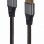 CABLU video GEMBIRD, DisplayPort (T) la DisplayPort (T), 1.8m, DP 1.4, premium, conectori auriti, rezolutie maxima 8K (7680 x 4320) la 60 Hz, negru, 