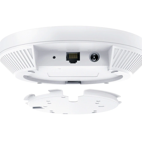 ACCESS POINT TP-LINK wireless AX3000 Mbps dual band, 1 port Gigabit, 4 antene interne, IEEE802.3at PoE, WiFi 6, montare pe tavan/perete 