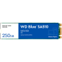 WD Blue SA510 SSD 250GB M.2 2280 SATA III 6Gb/s internal single-packed, 