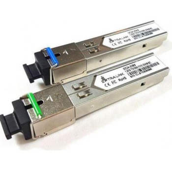EXTRALINK EX.2213 SFP compatibil SC single-mode WDM 1.25G 1310/1550NM 20KM - pereche, 