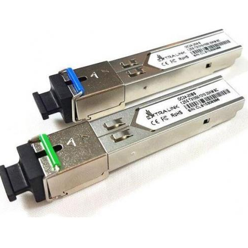 EXTRALINK EX.2213 SFP compatibil SC single-mode WDM 1.25G 1310/1550NM 20KM - pereche, 