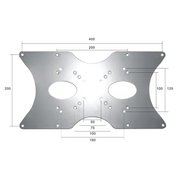 Neomounts Newstar vesa adapter plate 400x200 
