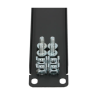 EXTRALINK EX.19027 1U 19inch FRONT BLANK PANEL BLACK 