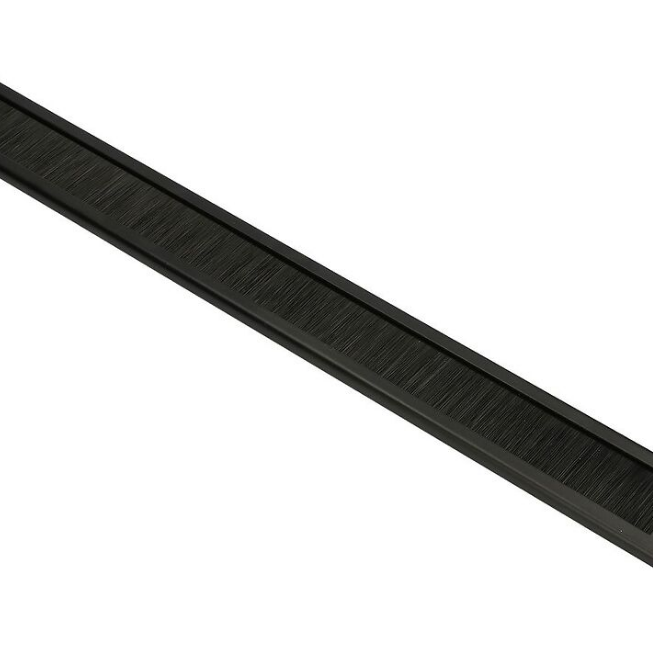 EXTRALINK EX.9670 Cable organizer 1U with brush black 